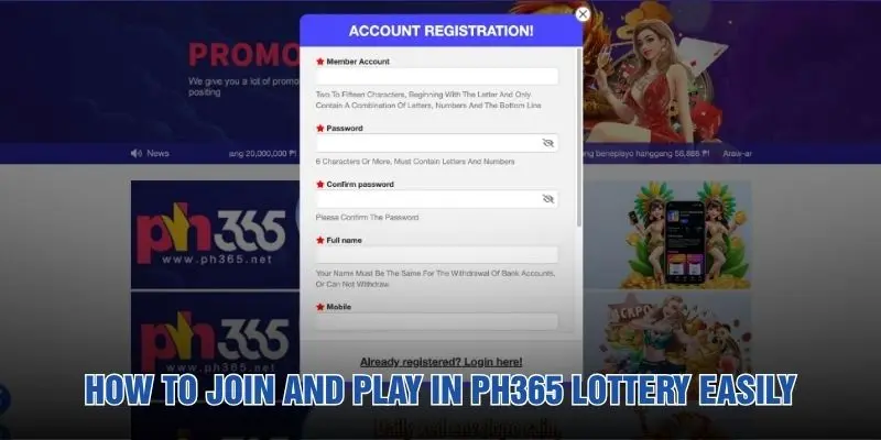 How to join and play in PH365 Lottery easily
