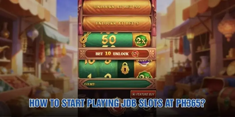 How to start playing JDB Slots at PH365
